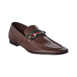 Gucci Como Leather Loafer, Brown